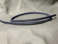 Fettleder Blau - 8mm x 86cm
