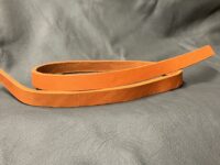 Fettleder Orange - 16mm x 85cm