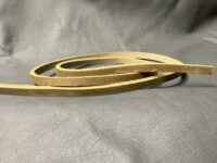 Fettleder Olive - 8mm x 107cm