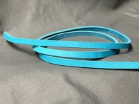 Fettleder Türkis - 10mm x 123cm